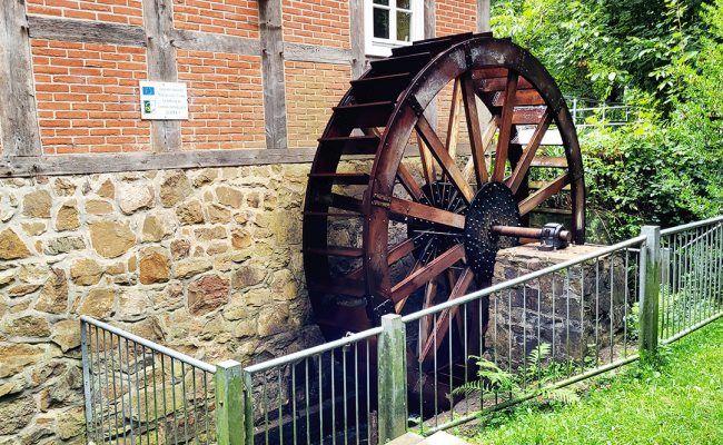 Image - Aufarbeitung Mühlenrad in Kettenkamp
