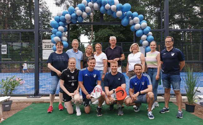 Image - Bau eines Padel-Courts in Achmer